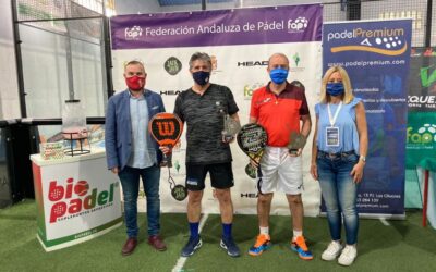 Jaén corona a las mejores parejas de pádel de la comunidad autónoma en categoría veteranos