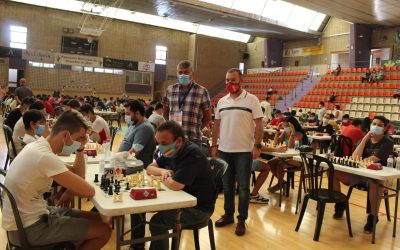 El Ayuntamiento valora el éxito del Campeonato de España de Ajedrez Rápido que se celebra por primera vez en la capital con récord de participación y en el que compite la élite del deporte del tablero
