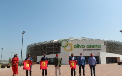El alcalde, Julio Millán, destaca la proyección de la capital como «ciudad del deporte» con capacidad para acoger grandes citas como el Cuadrangular de Fútbol Sala
