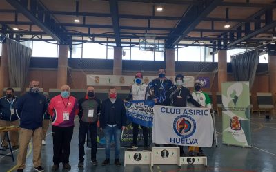 El concejal de Deportes, Carlos Alberca, destaca el éxito del Campeonato de Andalucía de Tiro con Arco en Sala, con récord de España y podio jiennense