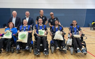 El Xaloc Alicante se alza en Jaén con la  primera Copa de España Powerchair Football para la que el Ayuntamiento ha abierto las puertas del Pabellón Carlos Martínez Esteban del Bulevar