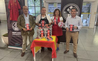 El Ayuntamiento presenta la campaña “Los mercados, con la selección” para promocionar el España – Eslovenia de fútbol sala del 10 de octubre en el Olivo Arena