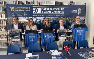 El  Ayuntamiento y el IES Santa Catalina organizan la XXIII Carrera Popular y Gran Caminata por la Paz y la Integración, que se celebra este domingo