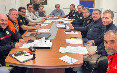 El Ayuntamiento diseña el dispositivo de seguridad para la XLI Carrera Urbana Internacional ‘Noche de San Antón’, en el que tomarán parte más de 700 personas