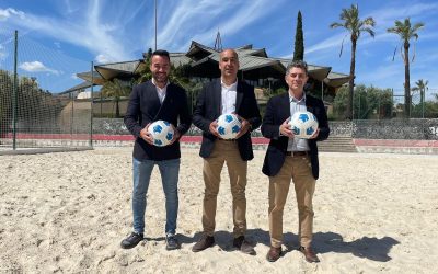 Las selecciones absolutas de Andalucía y España inaugurarán el primer campo de fútbol playa de Jaén el próximo 1 de mayo