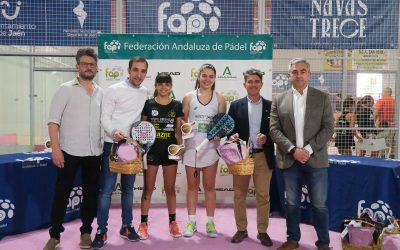 Buenos resultados de los representantes de la capital en el Circuito Andaluz de Menores Navas 13 de pádel