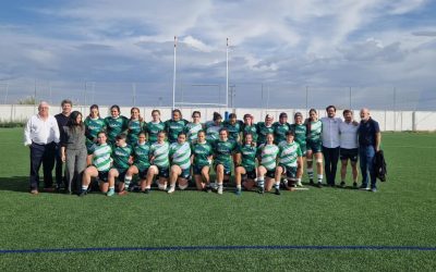 Victoria de la selección andaluza sub 19 de rugby femenino ante Castilla y León en un duelo disputado en el campo municipal de Las Lagunillas