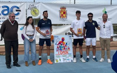 Victoria de Mario Hermoso en el primer Open Internacional «Ciudad de Jaén» de tenis