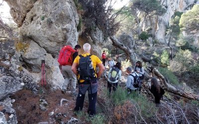 Gran éxito de la ruta de senderismo «Senderos de la Cañada», la última del año en curso para el Grupo de Actividades en la Naturaleza