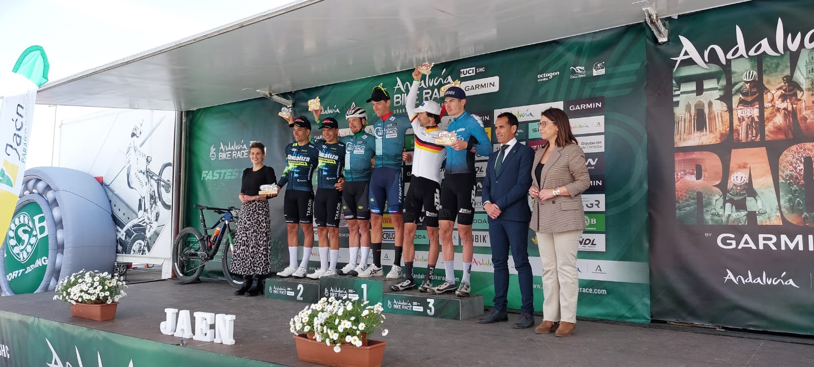 La Andalucía Bike Race by Garmin se despide de la provincia con la segunda etapa consecutiva con salida y llegada en el término municipal de Jaén