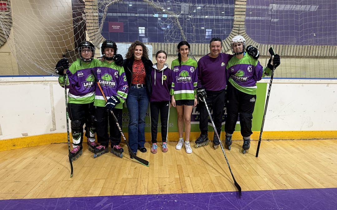 La selección andaluza alevín de hockey en línea masculina y femenina se entrena en La Salobreja de cara al Campeonato de España de combinados autonómicos