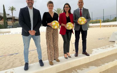 El Ayuntamiento apuesta por el fútbol playa con la celebración de cuatro competiciones nacionales en Jaén entre junio y agosto