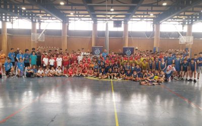 Más de 120 niños y niñas de la capital y la provincia de entre 6 y 14 años participan en el torneo-convivencia de baloncesto del CB Pitágoras