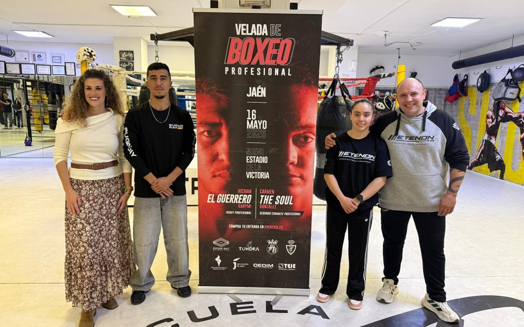 El Ayuntamiento anima a los amantes del boxeo a disfrutar este sábado del primer combate profesional de Carmen González en su tierra y del debut de Karimi en la máxima modalidad competitiva