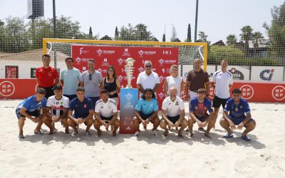 La capital sigue acaparando todos los focos del fútbol playa nacional con la celebración de la Copa RFEF masculina